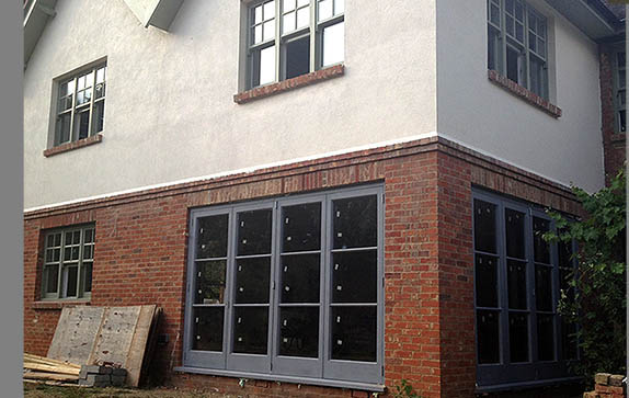 Casement Windows and bi-fold doors, whole house installation